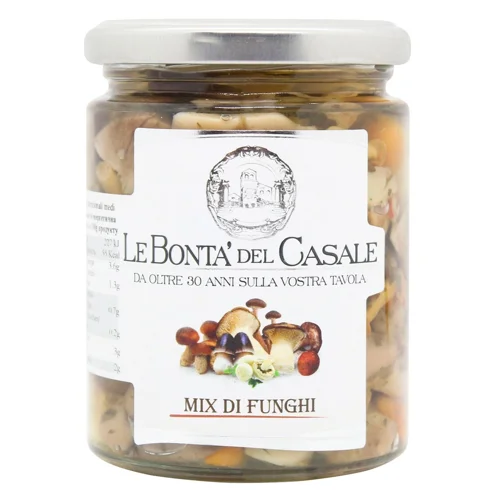 Гриби Le Bonta'del Casale Мікс в олії 314мл
