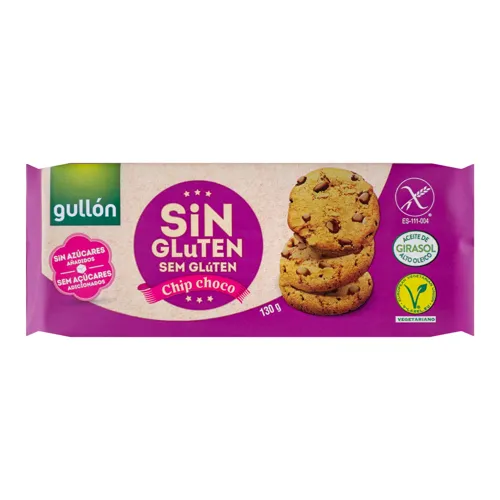 Печиво Gullon зі шматочками шоколаду 130г