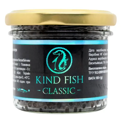 Ікра сибірського осетра Kind Fish 100г