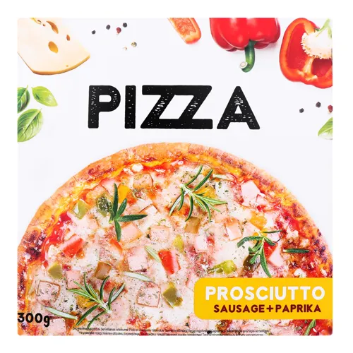 Піца заморожена Sausage+Paprika Prosciutto Vici к/у 300г