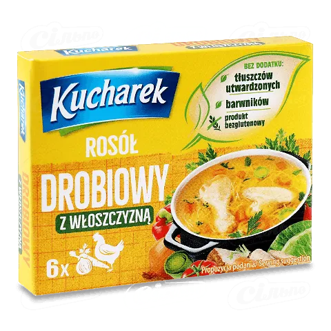 Бульйон курячий з овочами Kucharek, 60г