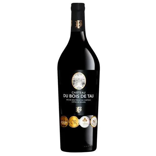 Вино Chateau Du Bois De Tau AOC Cotes de Bourg червоне сухе 14% 0,75л