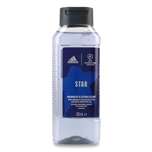 Гель для Душу Та Шампунь Чоловічий Aromatic&Citrus Scent Star Adidas, 250мл