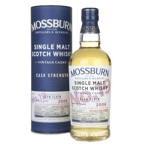 Віскі Mossburn Vintage Casks No19 Glen Elgin 10y.o. 59% 0,7л в тубусі