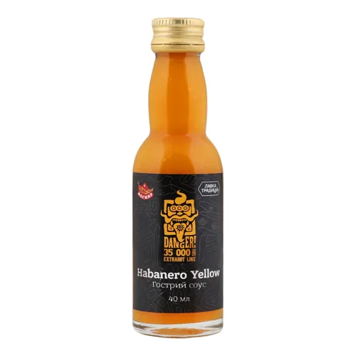 Соус гострий Habanero Yellow Вогняр 40мл