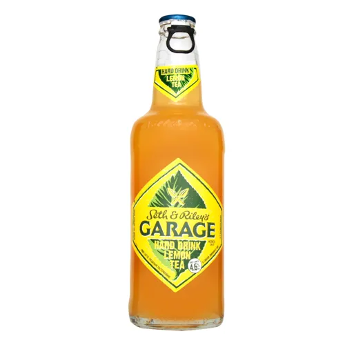 Пиво спеціальне 0.44л 4.6% світле S&R`s Garage Tea Lemon