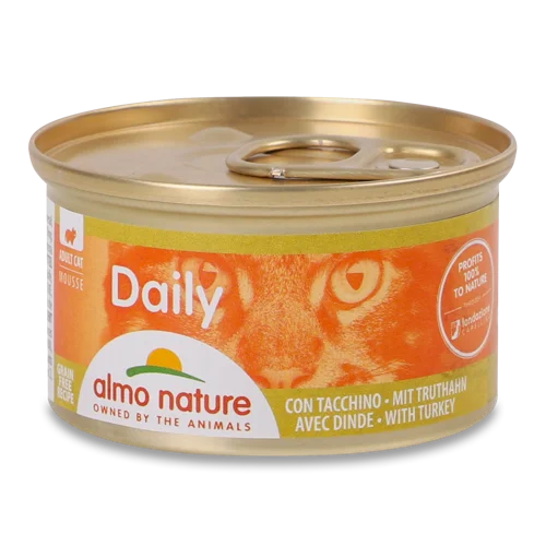 Корм Для Котів Almo Nature Daily Індейка, Натуральна Оболонка, 100 г