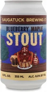 Пиво Saugatuck Blueberry Maple Stout темне нефільтроване 6%, 0.355л