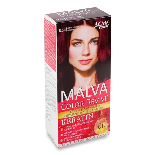 Крем-фарба Для Волосся Стійка Color Revive №034 Мальва, 1шт