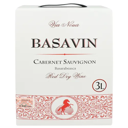 Вино Basavin Cabernet Sauvignon червоне сухе 13% 3л