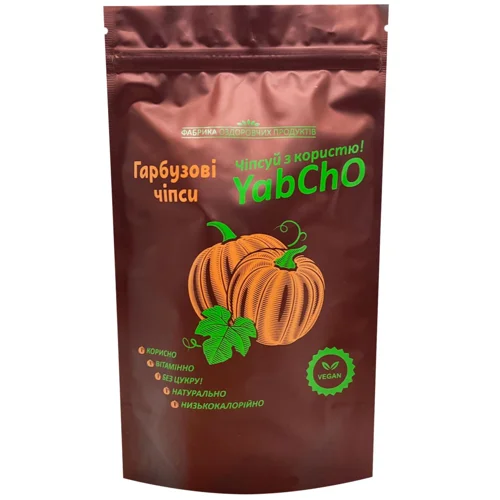 Чипси гарбузові YABCHO 30 г