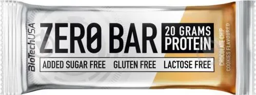 БАД Батончик протеїновий ZERO Bar 50г Шоколадно-горіхове печиво BIOTECH