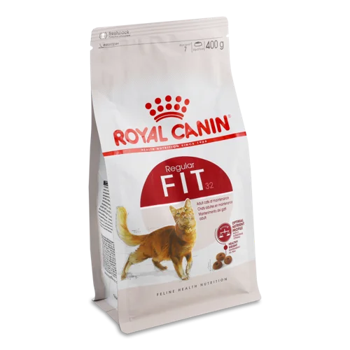 Корм сухий повнораціонний для дорослих котів від 1 року Fit Royal Canin, м/у 400г