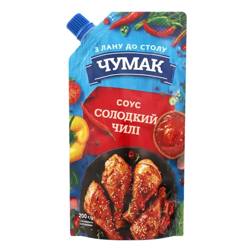 Соус Солодкий Чилі Чумак д/п 200г