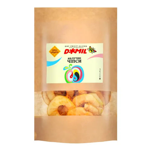 Чіпси яблучні Dжmil' д/п 40г