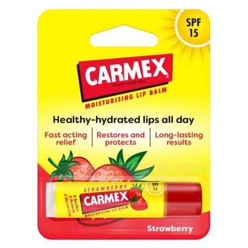 Бальзам для губ Carmex зі смаком полуниці 4,25г