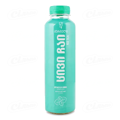 Чай холодний Gurieli зелений зі смаком м'яти, 0,5л