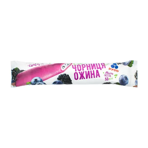 Морозиво 6% ескімо Чорниця-ожина Рудь м/у 85г