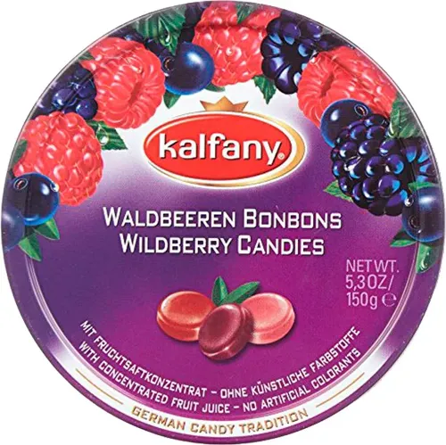 Kalfany Льодяники Candies Wildberry лісові ягоди 150г 10 шт/ящ