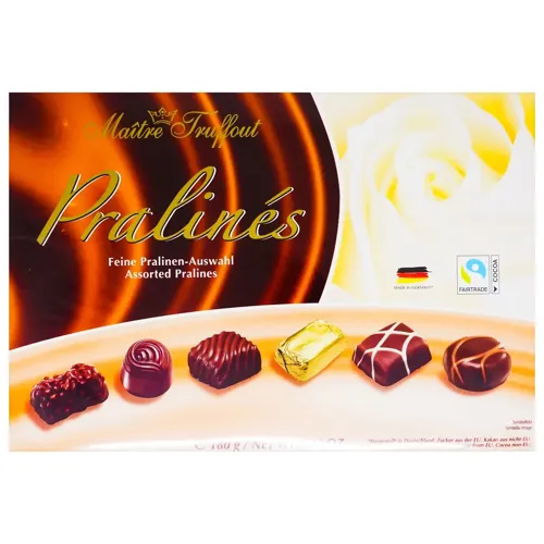 Цукерки Maitre Truffout Pralines 180г
