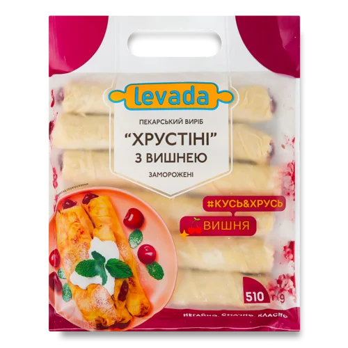 Виріб Пекарський Заморожений З Вишнею Levada, М/у 510г