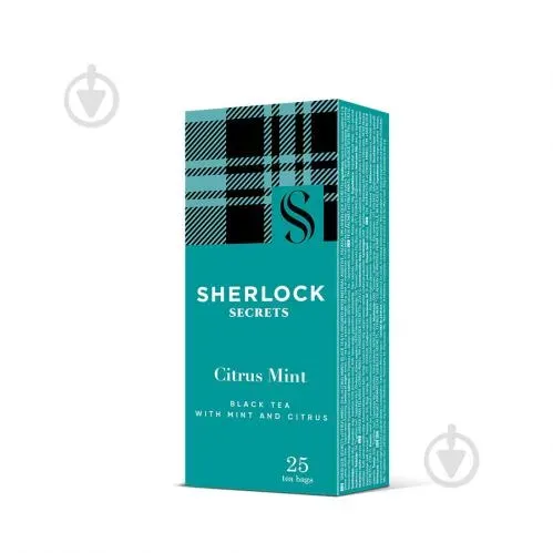 Чай «Sherlock Secrets Citrus Mint» 50 (25 пак*2) г.