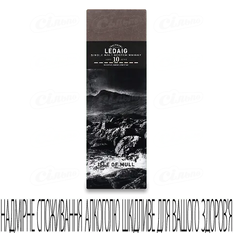 Віскі Ledaig GB 10 років, 0,7л