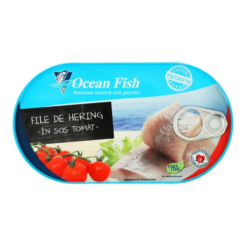 Оселедць Ocean Fish філе в томатному соусі В*