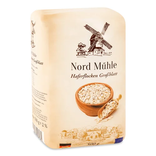 Пластівці вівсяні Nord Muhle великий помел,500г