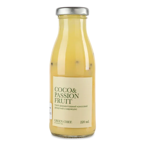 Напій Ферментований Кокосовий Десертний З Маракуєю, в/ґ, c/пл 220мл