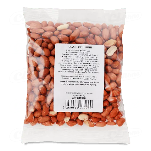 Арахіс сушений пакет, 200г
