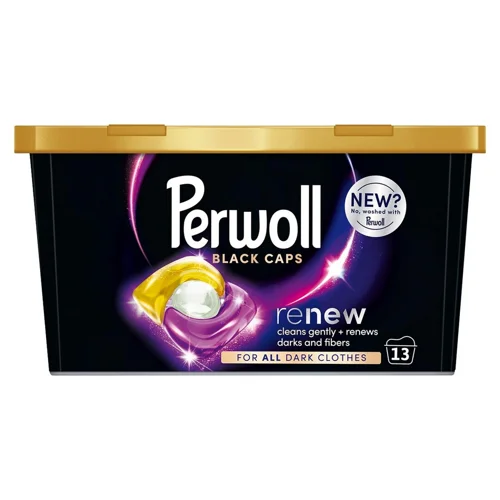 Капсули для прання Perwoll Black Caps для темних та чорних речей 13шт