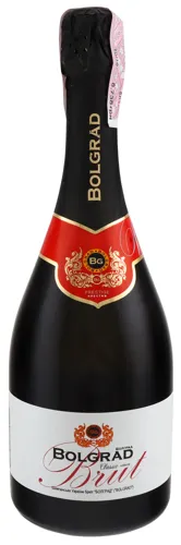 Вино Bolgrad Brut Classic ігристе 10,5-12,5% 0.75л