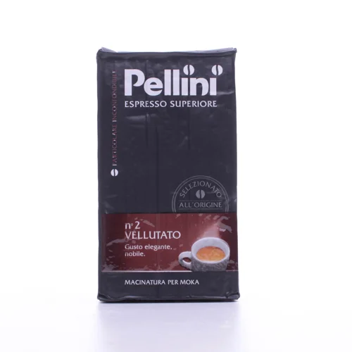 Кава мелена Pellini Vellutato№2 натуральна смажена 250г