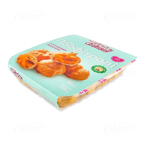 Тістечка Tarta Профітролі зі згущеним молоком 120г