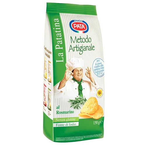 Чипси Pata картопляні з розмарином 150г
