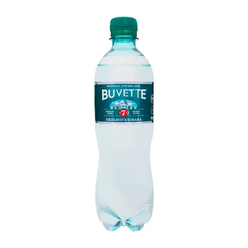 Вода мінеральна Buvette №7 сильногазована 0,5л