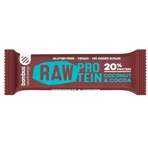 Батончик Bombus протеїновий кокос какао 50г