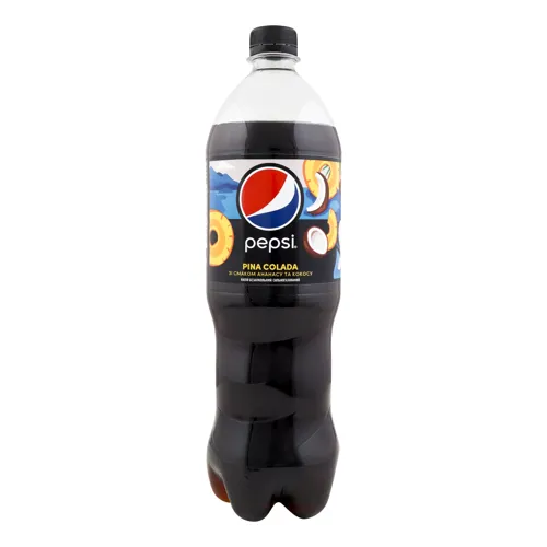 Напій безалкогольний сильногазований зі смаком ананасу та кокосу Pina colada Pepsi п/пл 1л