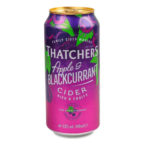 Сидр Thatchers Apple&Blackcurrant з/б 0,44л