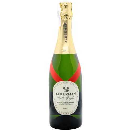 Вино ігристе Ackerman Bulle Royale Cremant de Loire Brut біле брют 11,5% 0,75л