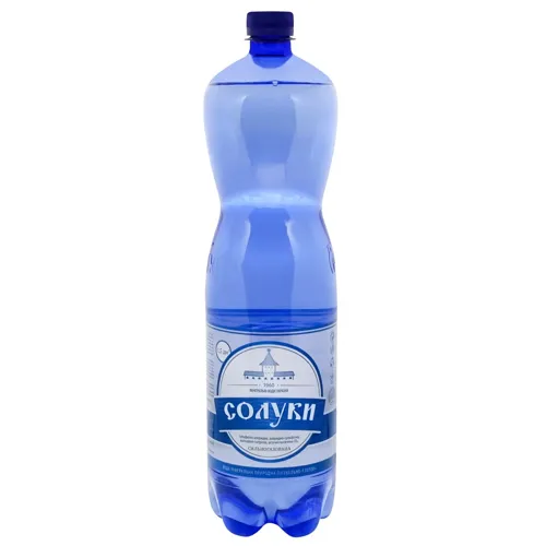 Вода мінеральна «Солуки» сильногазована, 1,5л