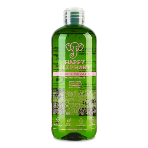 Рідина Для Миття Посуду З Ароматом Жасмину Happy Elephant 450мл