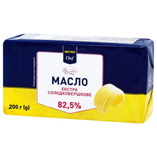 Масло Metro Chef 82,5% 200г