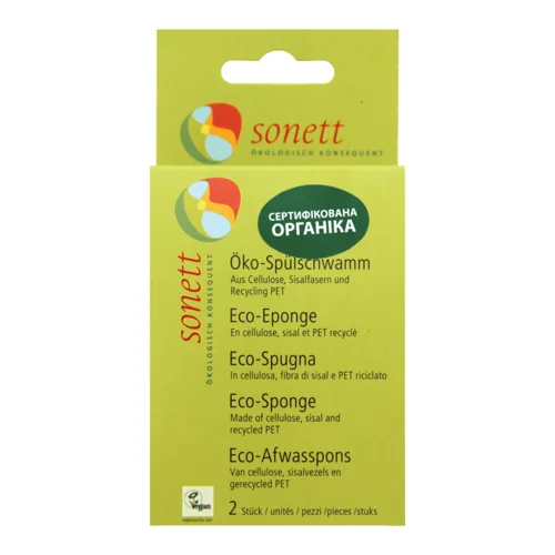 Екологічна Губка Sonett, 2 шт, в/ґ