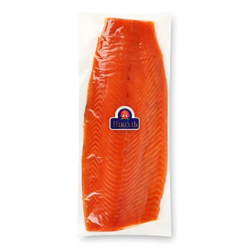 Філе Сьомги На Шкірі Ніколь, Холодного Копчення, 1 кг