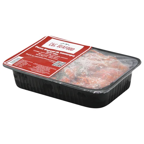 Раки C&C Seafood в панцирі варено-морожені 30-50г 800г