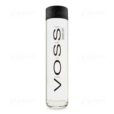 Вода мінеральна Voss газована, 0,8л