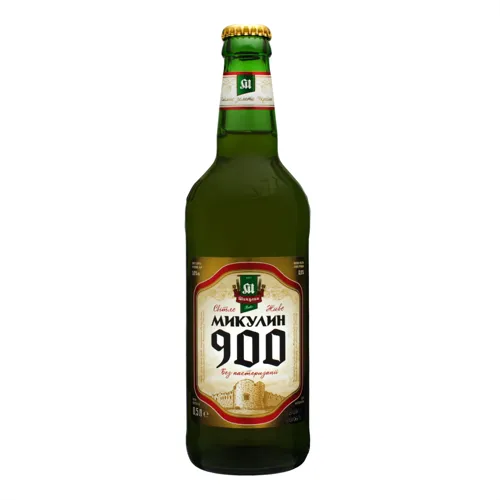 Пиво 0.5л 5% світле непастеризоване Микулин 900 пл