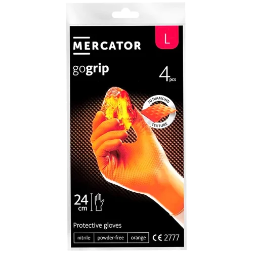 Рукавички господарські Mercator нітрилові L 4шт